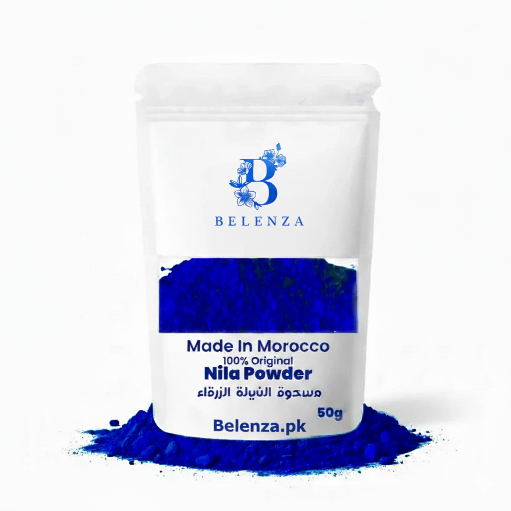 Moroccan Blue Nila Skin Whitening Powder