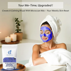 Moroccan Blue Nila Skin Whitening Powder