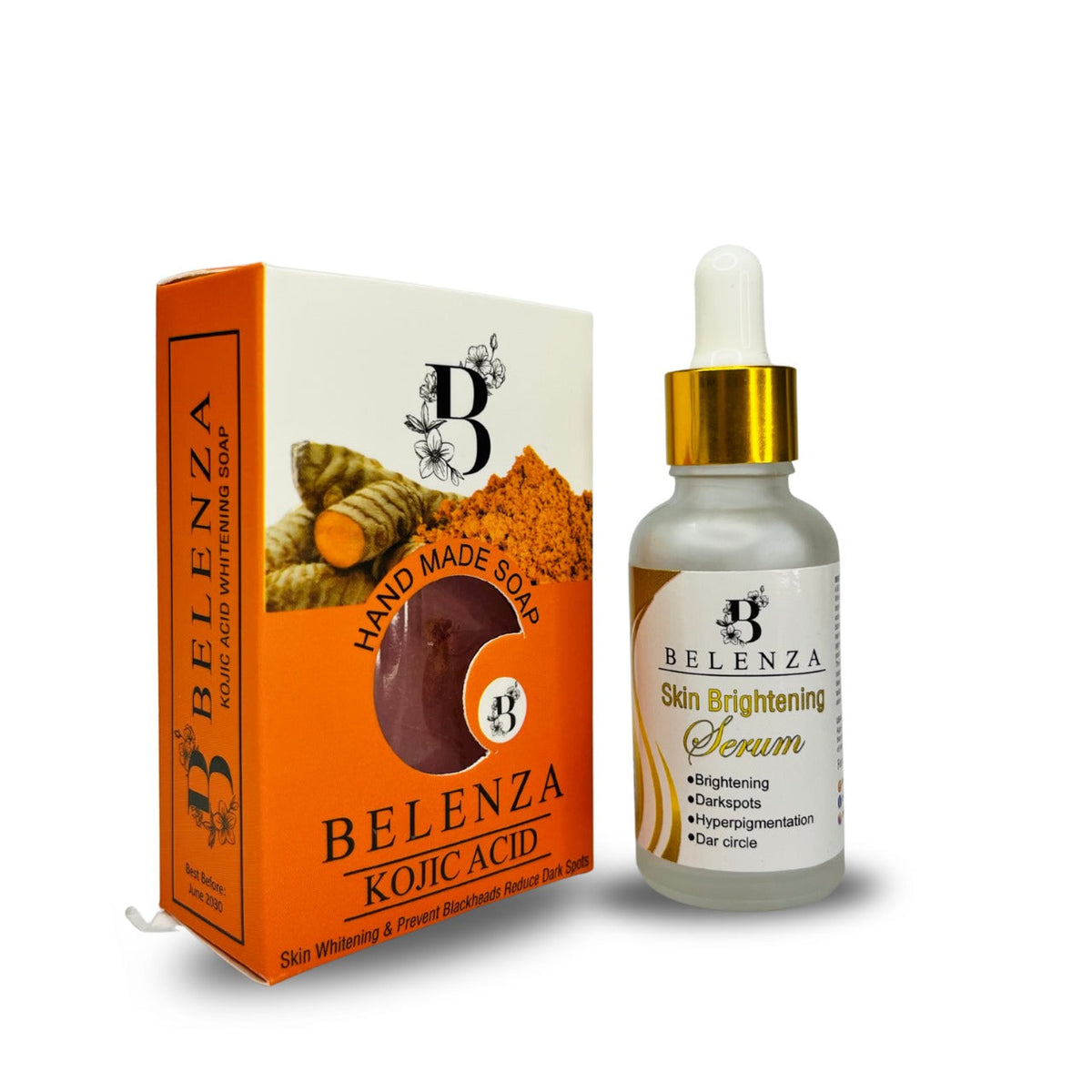 Combo Deal Brightening Soap & Serum